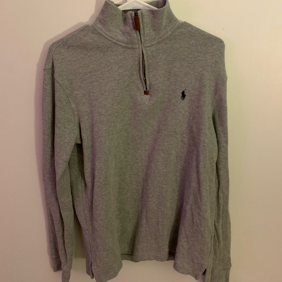 polo pull over sweater